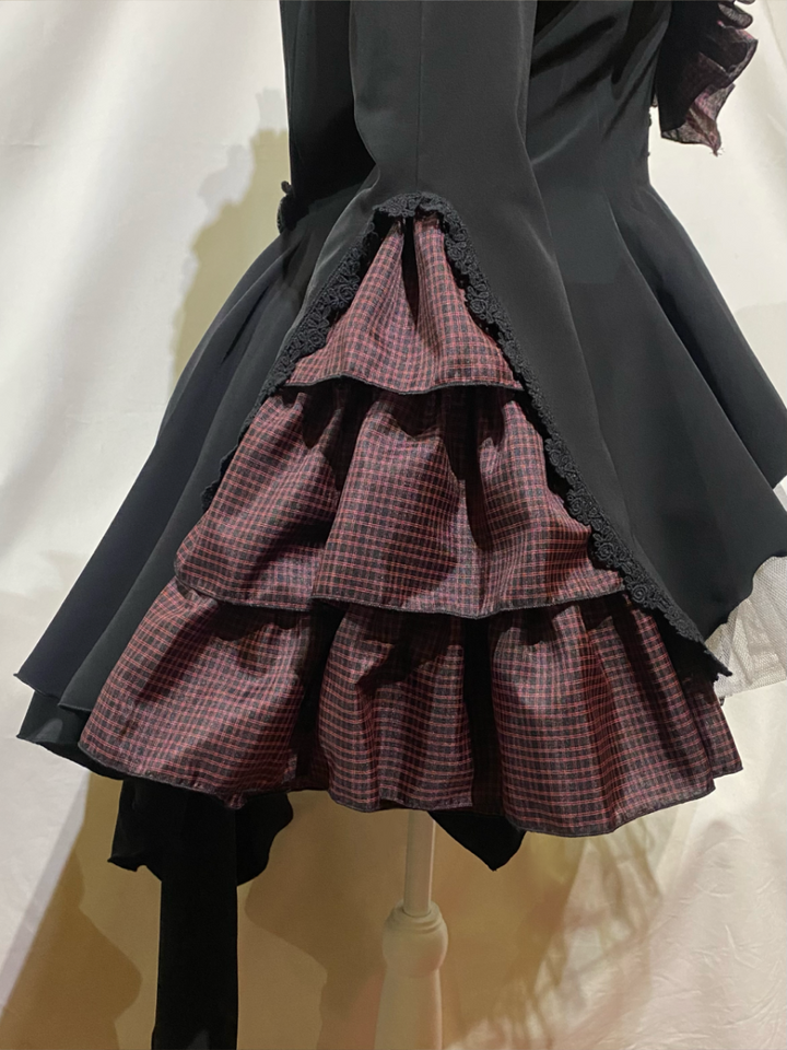 ボリュームタイ付きブラウス付き風ジャケット (SALE) | MARBLE