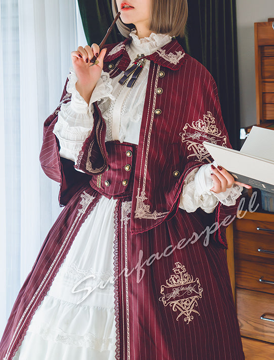 専用おまとめ　surfacespell　unfinished　刺繍ケープベレー帽 Unfinished ベレー帽 | Surfacespell | ロリータ ゴスロリ