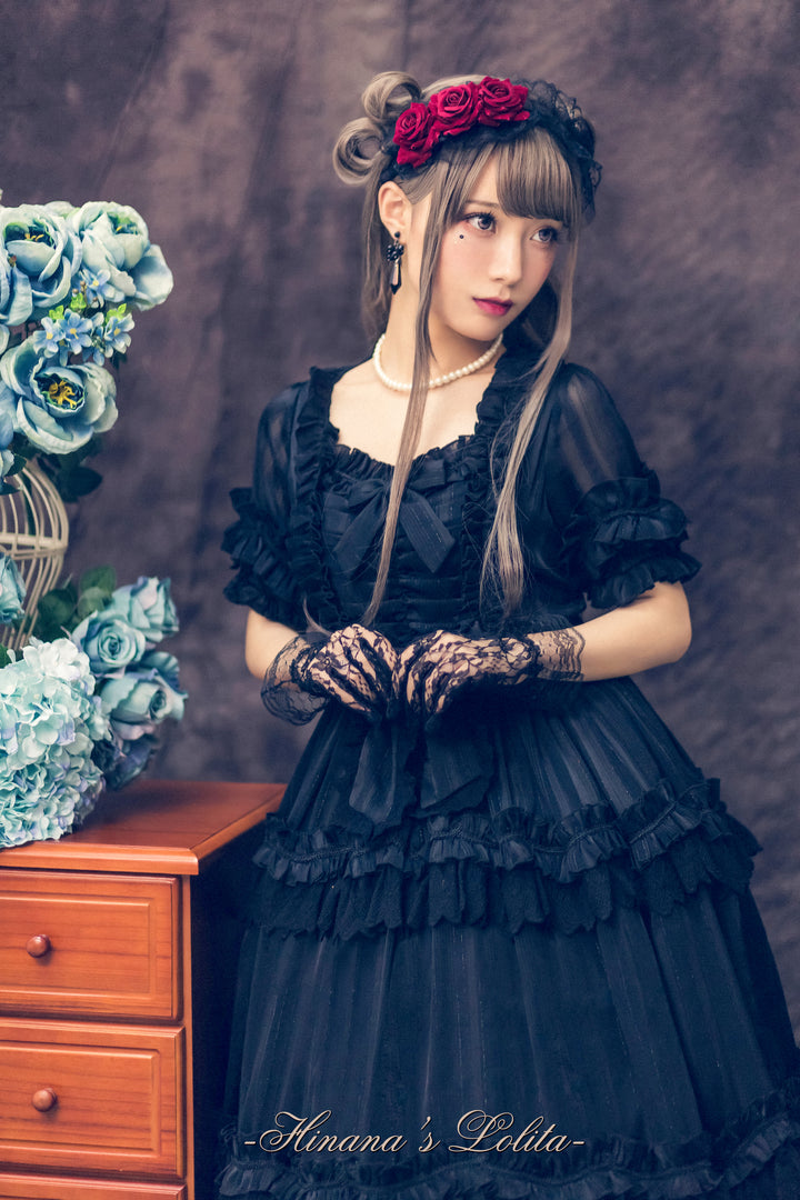 ウ*ィ様 HinaanQueena ヒナナクイーンナ ロココ ワンピース ロリィ ウ