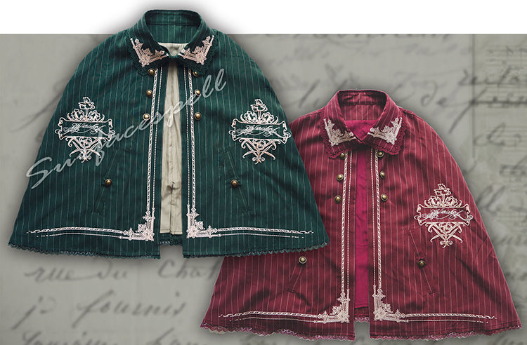 専用おまとめ　surfacespell　unfinished　刺繍ケープベレー帽 Unfinished 刺繍ケープ | Surfacespell | ロリータ ゴスロリ ゴシック