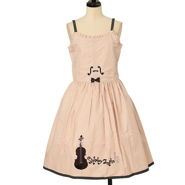 【USED】バイオリンジャンパースカート Shirley Temple ロリータ ゴスロリブランド服・古着の通販はワンダーウェルト