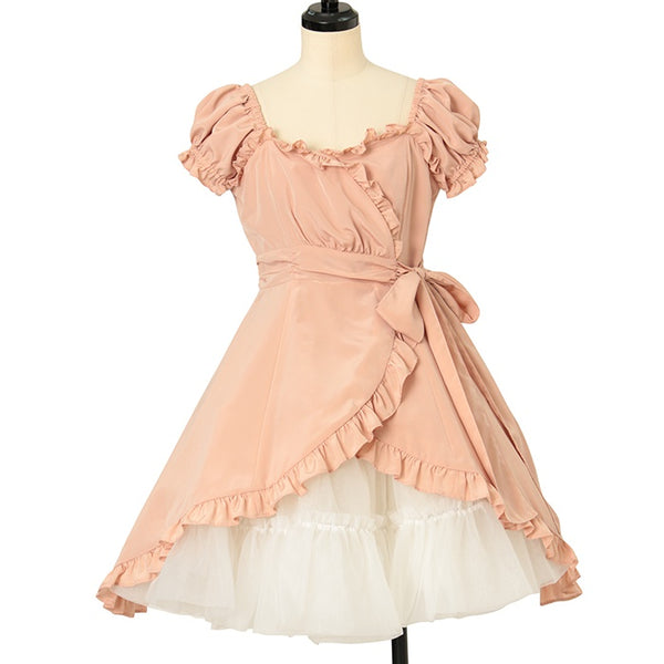 USED】エレガントフリルラップドレス | Victorian maiden Wunderwelt