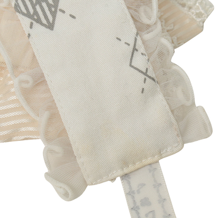 h.NAOTO HN+nois 編み上げレッグカバー USED】HN+nois リボンキャノ