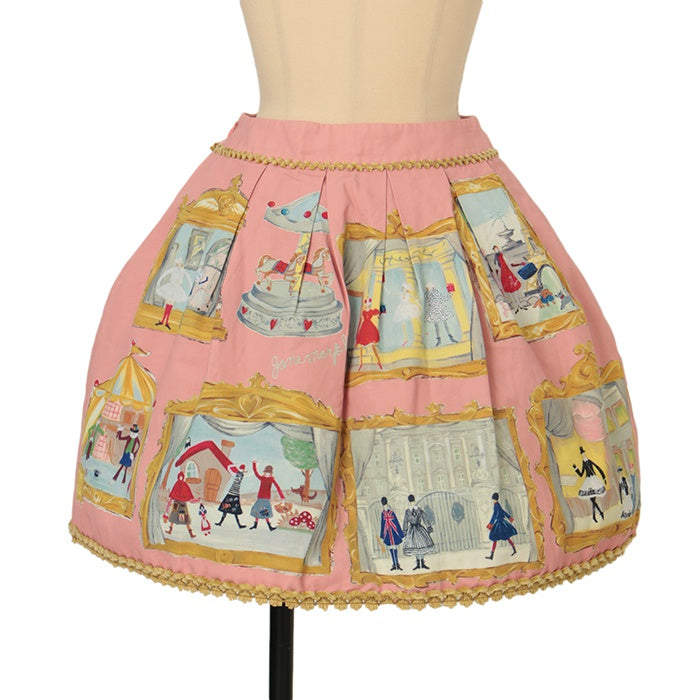 USED】【Mサイズ】アニバーサリープリントミニスカート | Jane