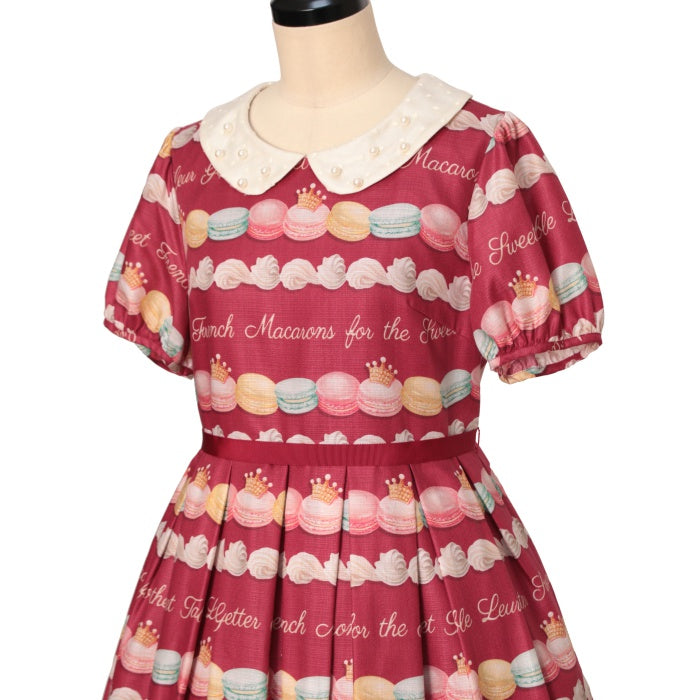 リズリサ LIZLISA マカロンブーケ ワンピース ピンク LIZ LISA