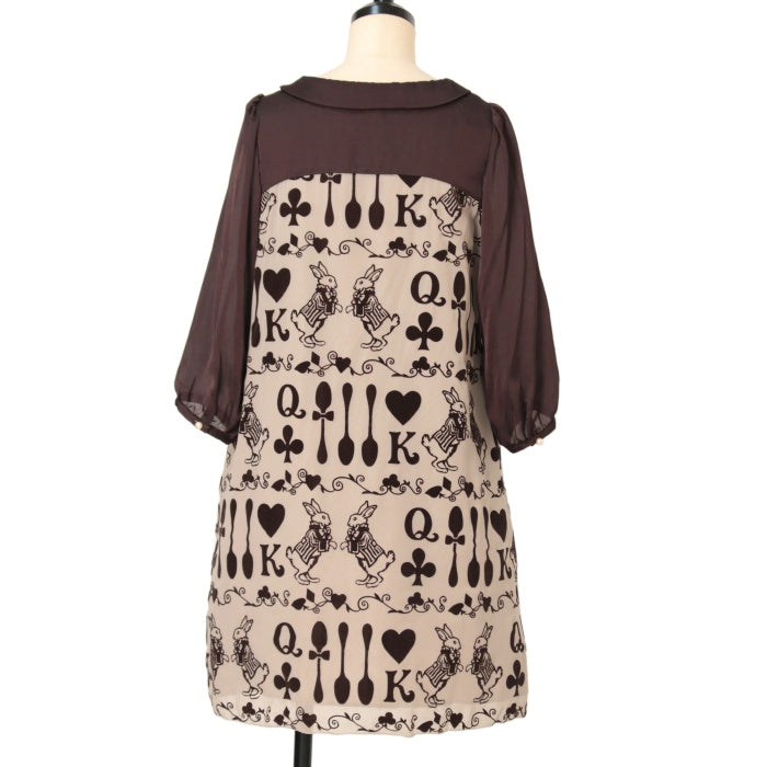 Emily temple cute クイーンズガーデンプリントキャミソールワンピ