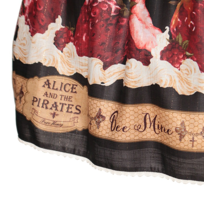 USED】Honey Bee Berry柄スカート | ALICE and the PIRATES | ロリータ
