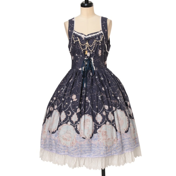 USED】星降る月夜のセイレーン柄ジャンパースカートⅠ | ALICE and the