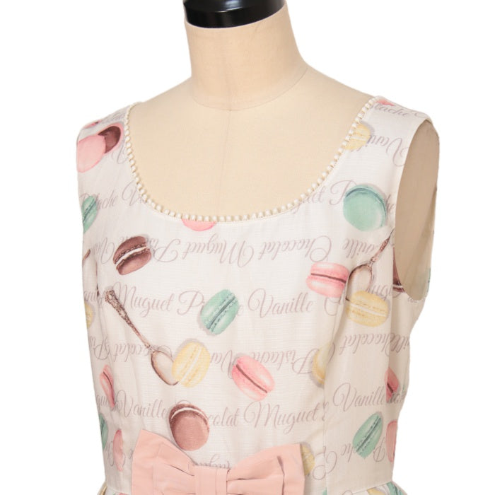 USED】『French Macaron』ノースリーブワンピース | Leur Getter 