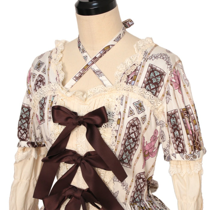 USED】恋月姫 ステンド天使柄リボンワンピース | BABY, THE STARS