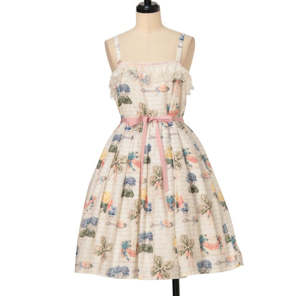 USED】『Flower Card』キャミワンピース | Leur Getter Wunderwelt