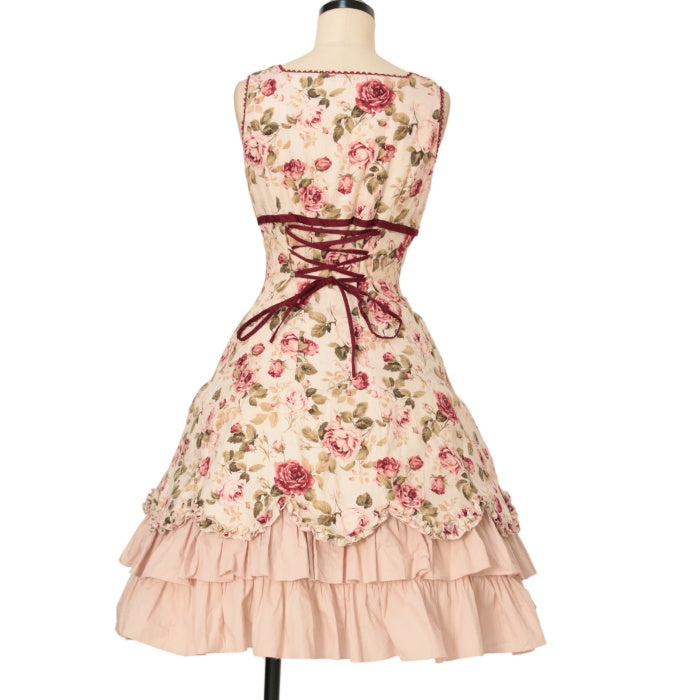 USED】ローズスカラップワンピース | Mary Magdalene | ロリータ