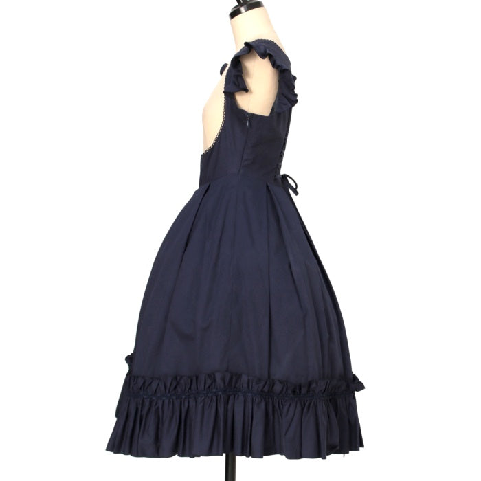 USED】エプロンフリルドレス | Victorian Maiden | ロリータ ゴスロリ