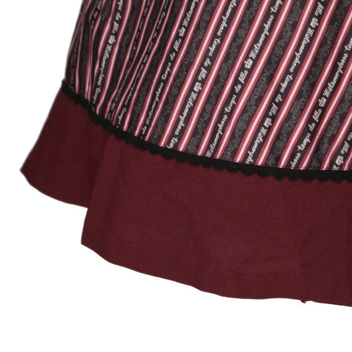 USED】Royal stripe ジャンパースカート | metamorphose Wunderwelt