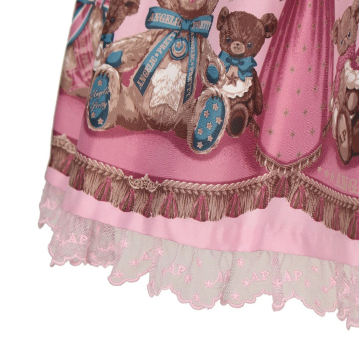 アンジェリックプリティ ドリームベア ジャンパースカート USED】Dream Bearジャンパースカート | Angelic Pretty | ロリータ
