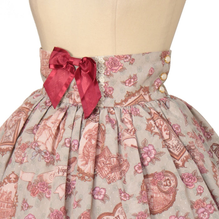 USED】Esprit de la Belle Époque à Paris 柄 スカート | BABY, THE 