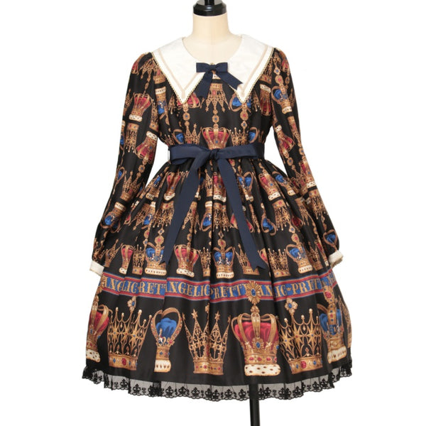 USED】British Crown ワンピース | Angelic Pretty Wunderwelt