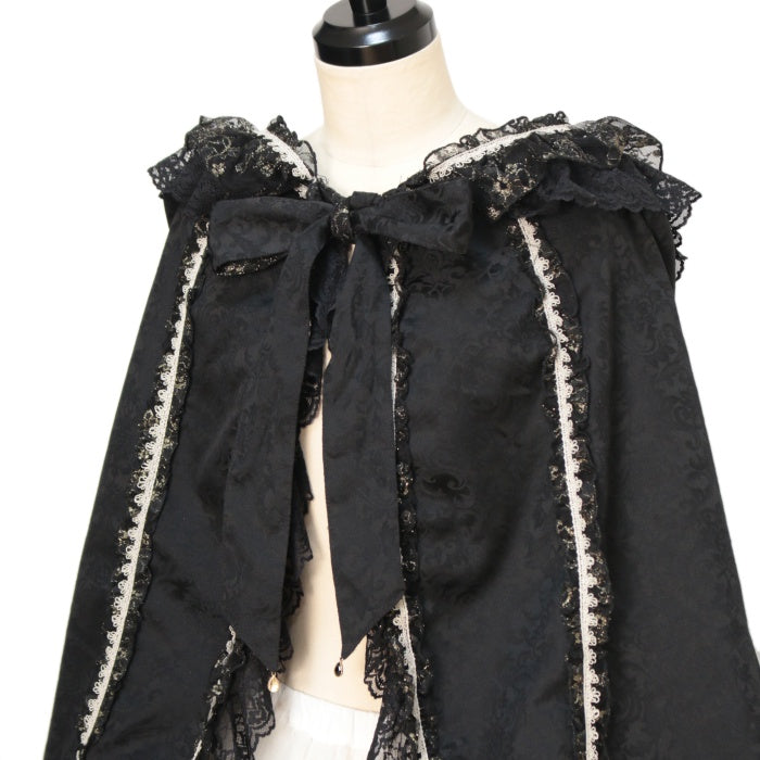 morphose Dressyジャガードレースマント B品サンプル USED】Dressy ジャガードレースマント | metamorphose Wunderwelt