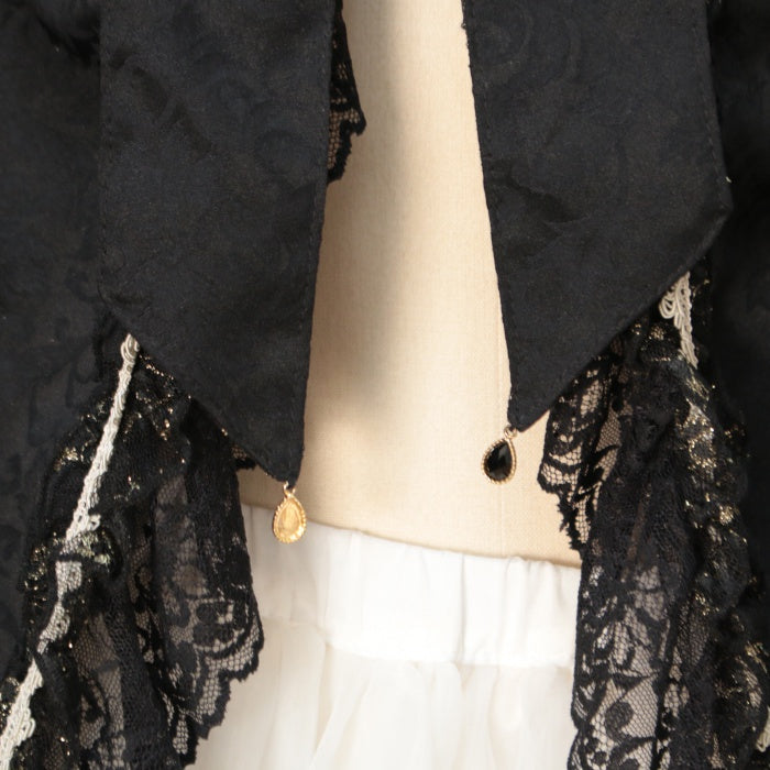 morphose Dressyジャガードレースマント B品サンプル USED】Dressy ジャガードレースマント | metamorphose | ロリータ