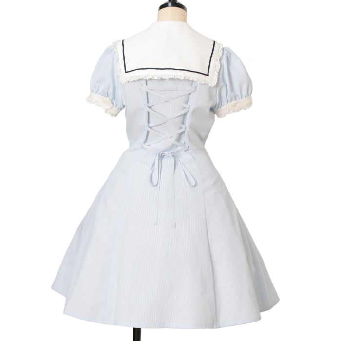 Innocent World ストライプセーラーワンピース Innocent World ストライプセーラーワンピース