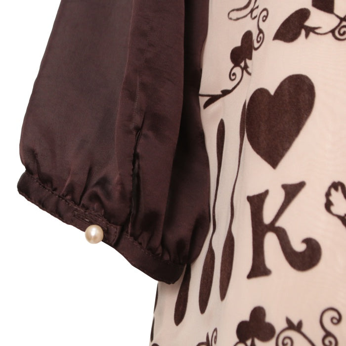 USED】クイーンズガーデンプリントワンピース | Emily Temple cute