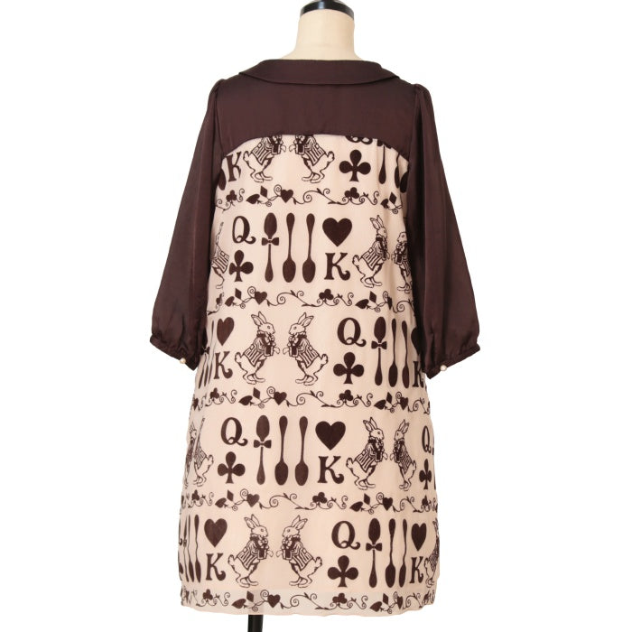 USED】クイーンズガーデンプリントワンピース | Emily Temple cute