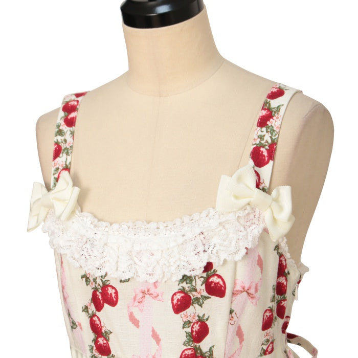 USED】Juicy BABY Love Love Berries ベビードールジャンパースカート