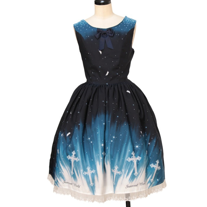 USED】【Mサイズ】クロスと羽の聖歌隊ジャンパースカート | Innocent