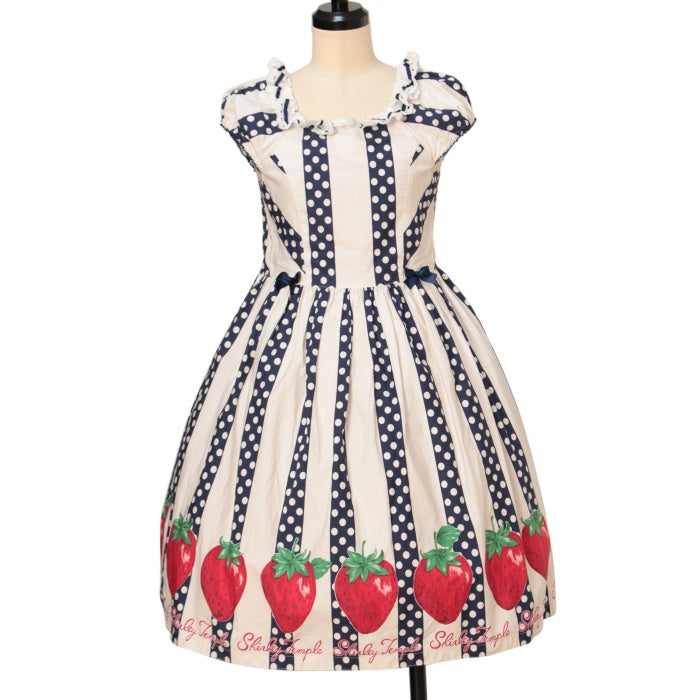 シャーリーテンプル　ストロベリーワンピース　160 シャーリーテンプル ストロベリーワンピース 160