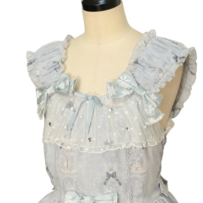 USED】雪のガラスドームジャンパースカート | Angelic Pretty