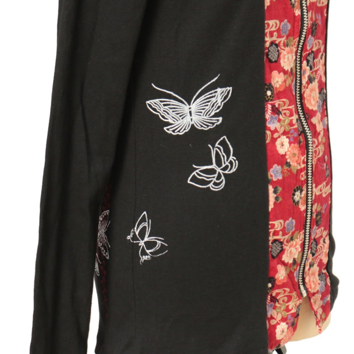 USED】gouk 和柄切替ジップアップ | h.NAOTO | ロリータ ゴスロリ