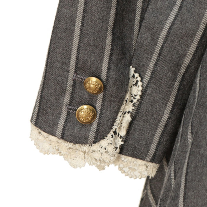 USED】【Mサイズ】British stripe dormitory dress | Jane Marple