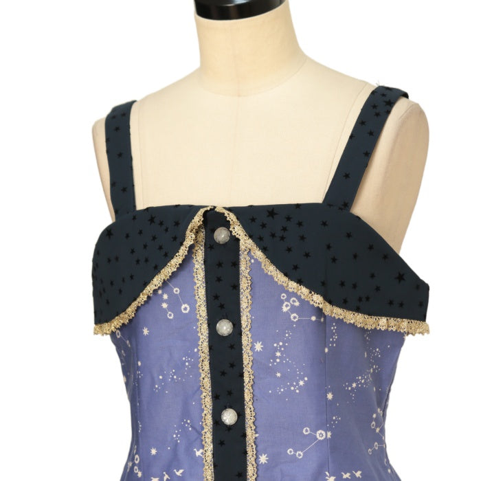 USED】星をめぐる銀河の旅サロペットパンツ | ALICE and the PIRATES