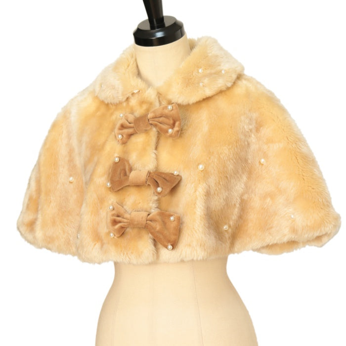 USED】Fancy Ribbon ファーケープ | Angelic Pretty Wunderwelt Online