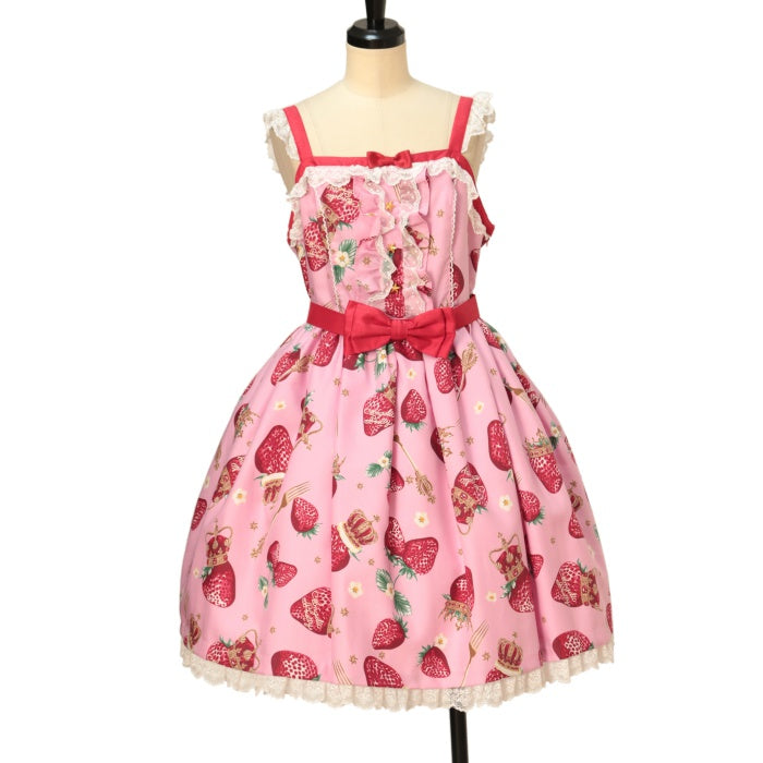 USED】Royal Crown Berryジャンパースカート | Angelic Pretty