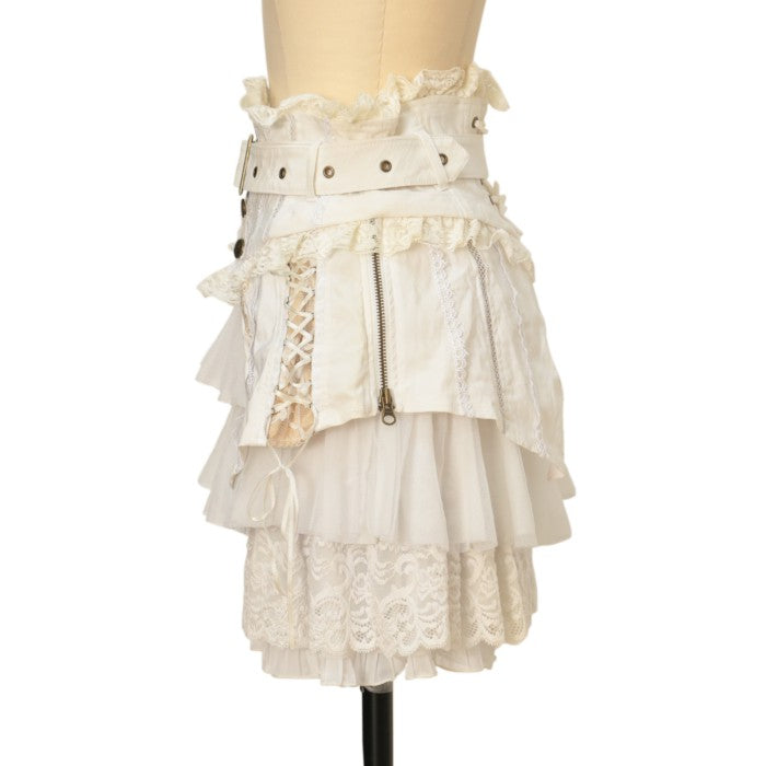 Ozzon OzzOneste ティアードフリル マーメイドロングスカート Ozzon OzzOneste ティアードフリル マーメイドロングスカート