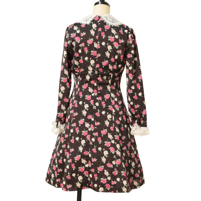 MILK ワンピース モン・プティdress ブラックローズ