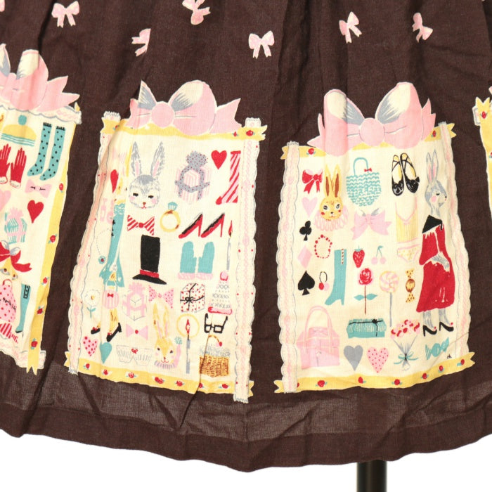 Emily Temple Cute クローゼットうさぎスカート USED】うさぎクローゼットptスカート | Emily Temple cute | ロリータ