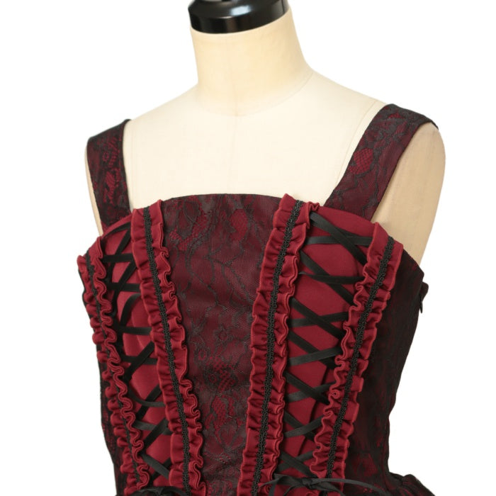 USED】ラビリンスレースジャンパースカート | ATELIER-PIERROT  