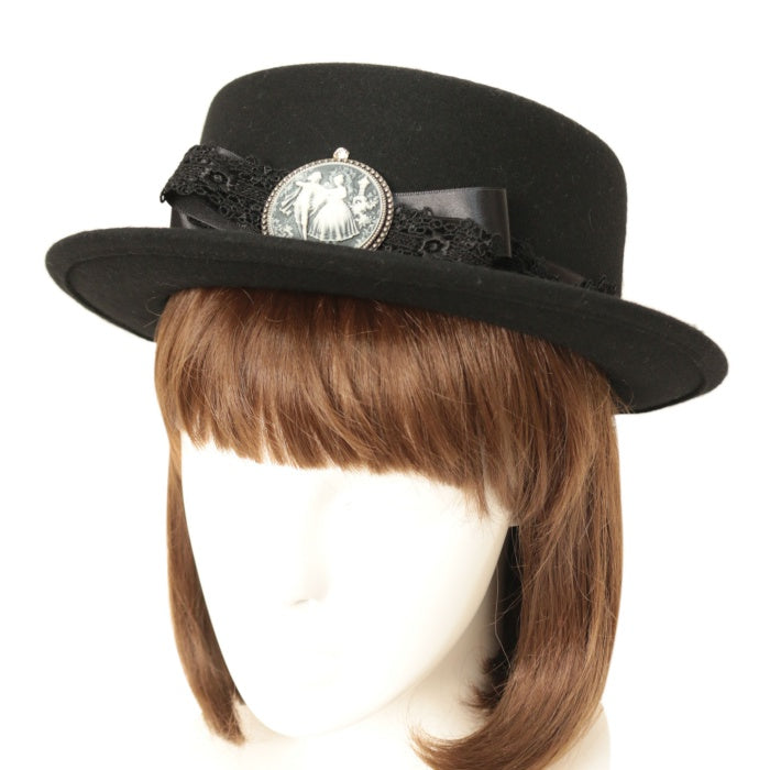 MIHO MATSUDA レディース ハット 山高帽 MIHO MATSUDA レディース ハット 山高帽