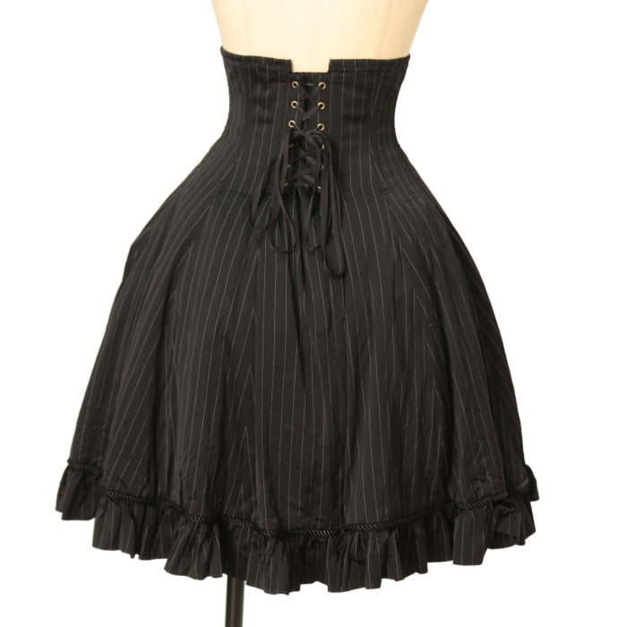 EXCENTRIQUE コルセット　黒 USED】【S/Mサイズ】'16W Apothecaryコルセットスカート | EXCENTRIQUE