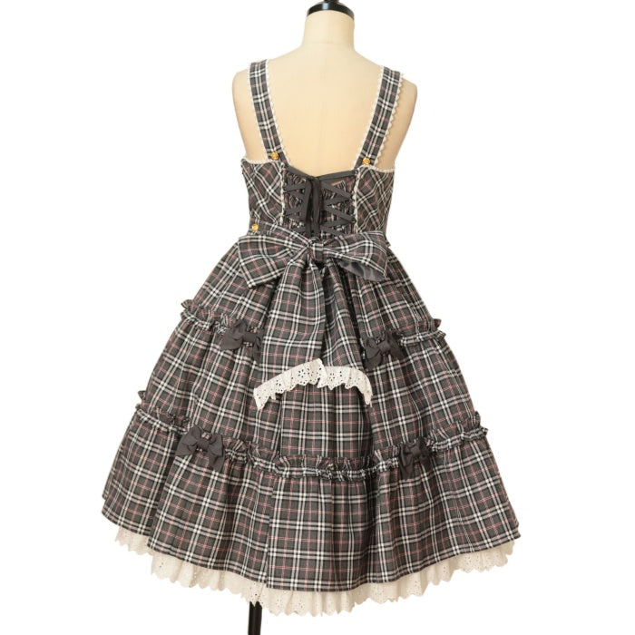 Angelicpretty cute candy checkジャンパースカート