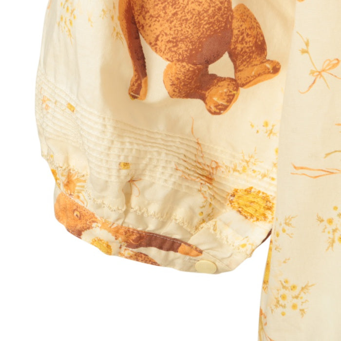 USED】【Wonderful World】フラワーテディベアロングワンピース  