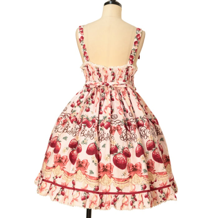 USED】Juicy BABY Love Love Berries ベビードールジャンパースカート