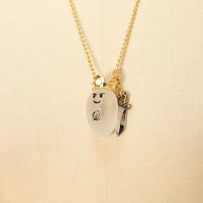 USED】【Q-pot.×岡本信彦】勇者おばけちゃん ネックレス | Q-pot
