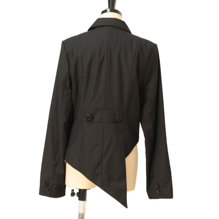 USED】【Mサイズ】ダブルボタンチェーンアシンメトリージャケット