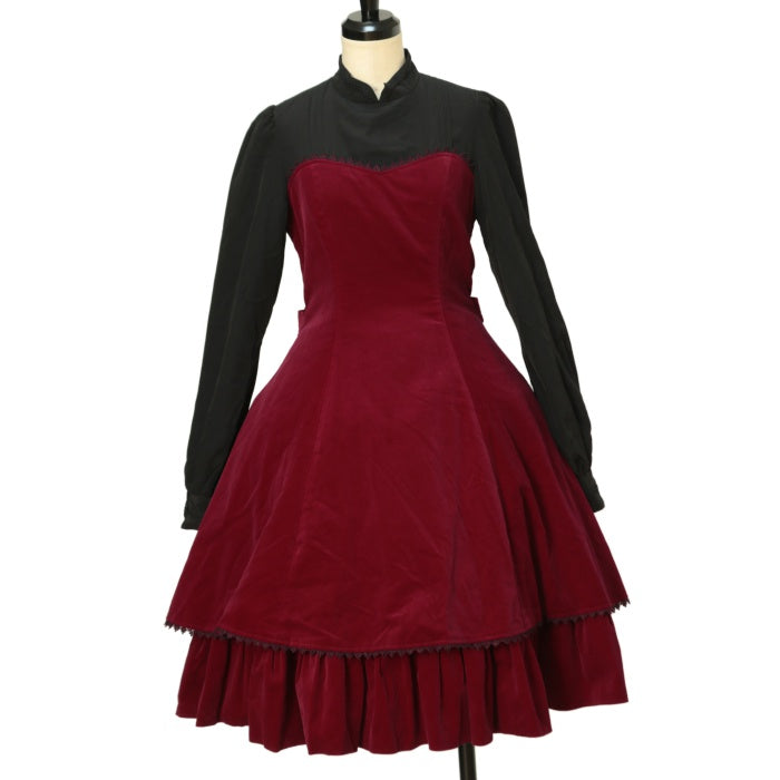 USED】別珍ノーブルリボンドレス | Victorian Maiden Wunderwelt