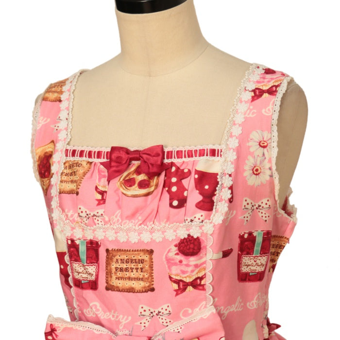 USED】French Cafe切替ジャンパースカート | Angelic Pretty