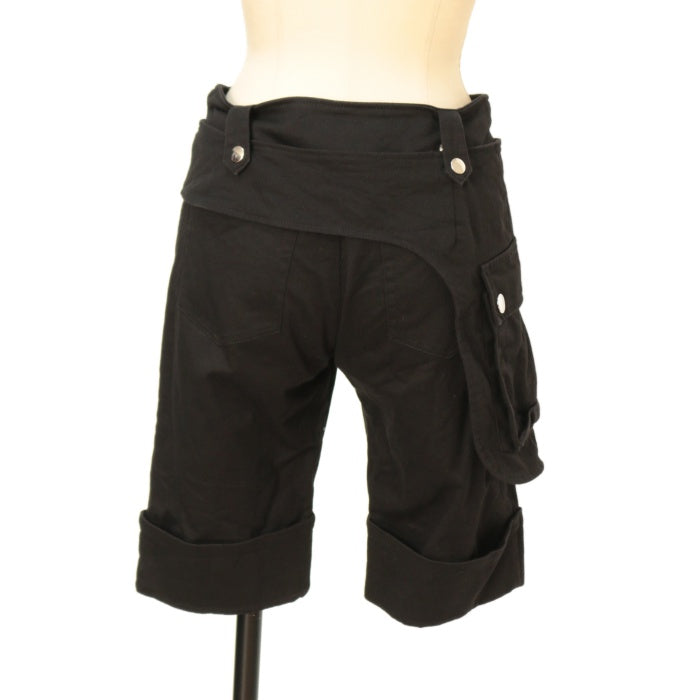 BLACK PEACE NOW ハーフパンツ コウモリ燕尾風 BLACK PEACE NOW ハーフパンツ コウモリ燕尾風 パンツ