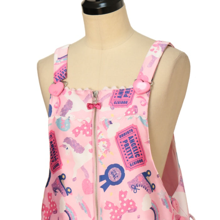 USED】Girly Stickerサロペット | Angelic Pretty Wunderwelt Online